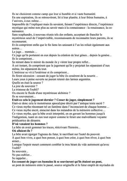 nouvelles, contes, histoires, philosophiques, sagesses, distopie