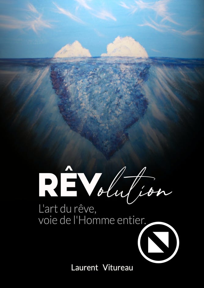 COuverture livre RÊVolution l'art du rêve voie de l'Homme entier